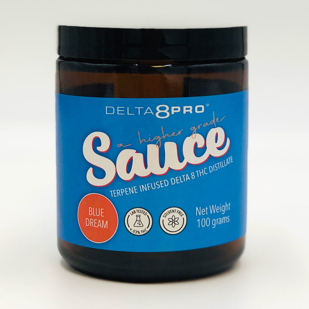 Delta 8 Pro Sauce Terpene Infused D8 THC Distillate Blue Dream Cannabis Media & PR